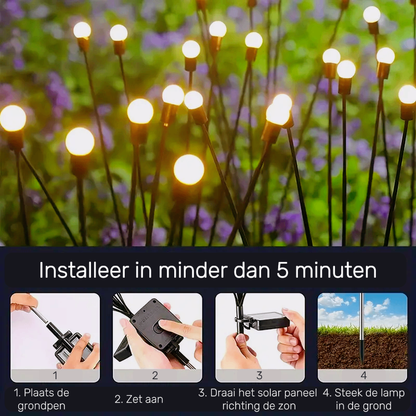 Solar magische tuin verlichting 1 + 1 Gratis