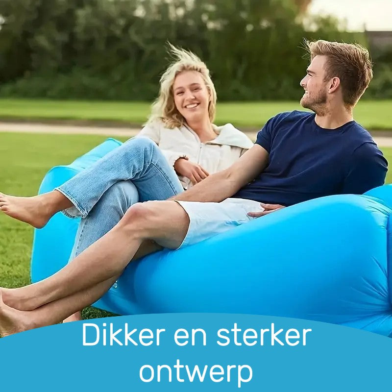 SUMR™ Opblaasbare Loungebank Comfortabel en Draagbaar!