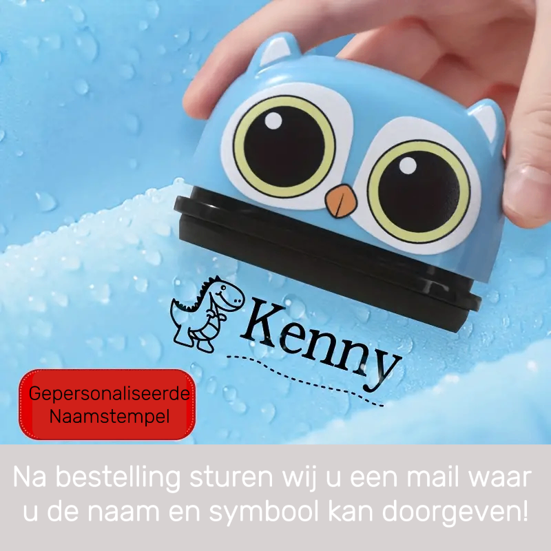 KiddoStamp™ - Gepersonaliseerde Naamstempel